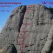 Croquis de la v�a Montpart - Rese�a sobre fotograf�a de la v�a Montpart a la Miranda de les Bo�gues.