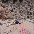 Crux del segundo largo.  - 