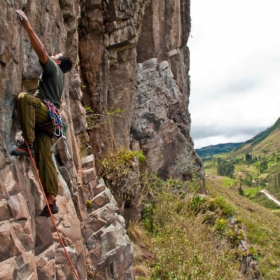 Escalada en Paute